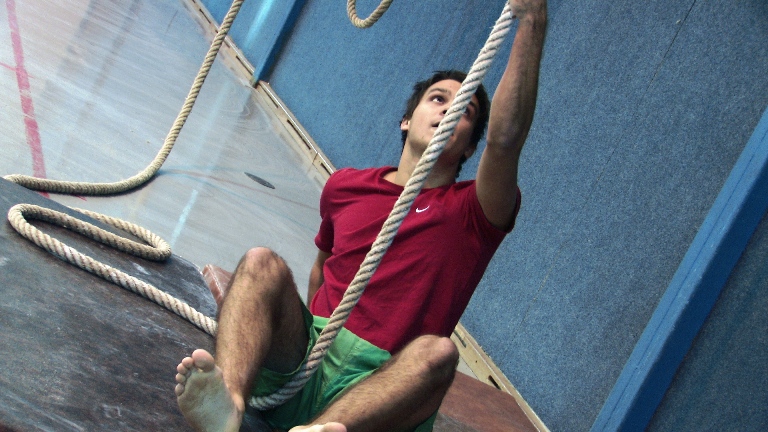 9. 12. 2010 - SPŠ Trutnov - Školní kolo ve šplhu