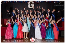 Maturitní ples Gymnázium Dvůr Králové nad Labem 2015